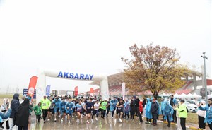 Aksaray Üniversitesinde Cumhuriyet Bayramı coşkusu koşuyla taçlandı